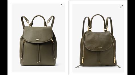 Michael Kors Medium Evie vs. Large Viv Backpacks 